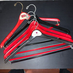 Unbranded Closet Accessories One Size Red Black Hangers